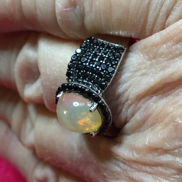Opal & Spinel sz 7 - Picture 5 of 12